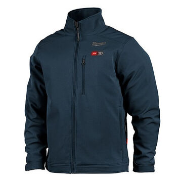 Heated Jacket Kit, Men, Medium, Polyester/Spandex, Blue