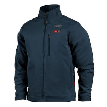 Heated Jacket Kit, Men, Small, Polyester/Spandex, Blue
