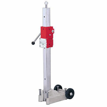 Diamond Coring Small Base Stand, Steel, 43-1/2 in