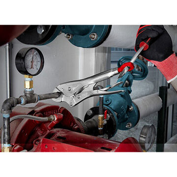 Clamp Locking Welding, Forged Alloy Steel, 9 In