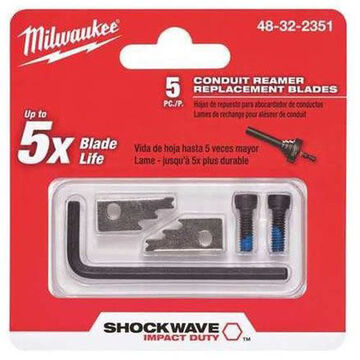 Blade Kit Conduit Reamer, Steel, 1 In Dia