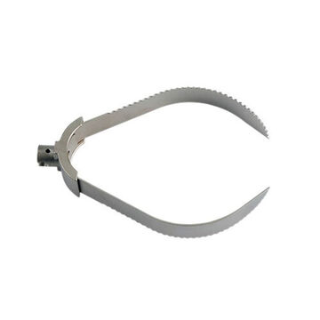 Sectional Root Cutter, Steel, Rust Guard, 6 in, 1.29 in wd, 7.29 in lg, 5 in ht, 6 to 8 in dp Cut