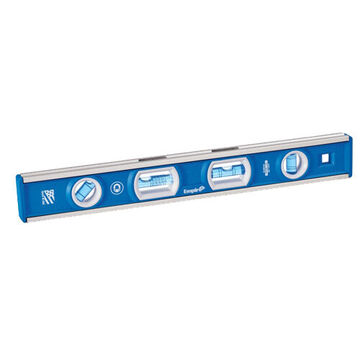 Magnetic Tool Box, 2-1/4 in x 12 in ht, Blue Aluminum