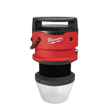 Site Light Temporary Job, 120-277 Vac, 130 W, 15000 Lumens, Cord Silver