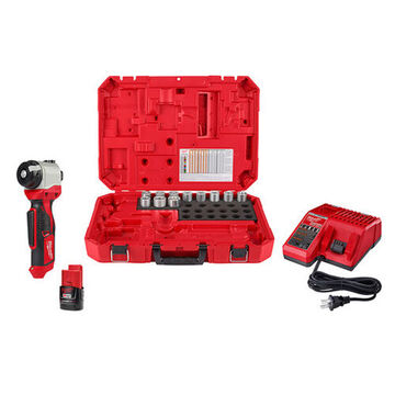 Cordless Cable Stripper Kit, 8.46 in OAL, 1/0 AWG to 750 kcmil Aluminum