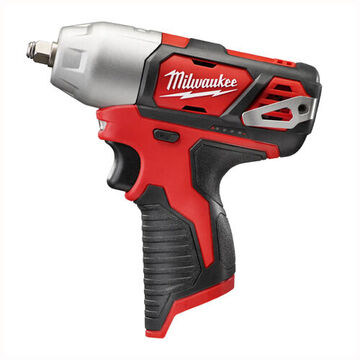 Compact Impact Wrench, Metal/Plastic/Rubber, 3/8 in Drive, Standard/Square, 2500 rpm, 3300 bpm, 100 ft-lb