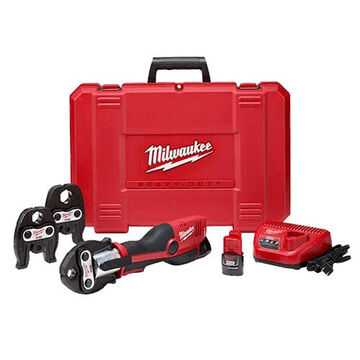 Press Tool Kit, 5400 lb Force, 12 V, M12™ REDLITHIUM™, 1.5 Ah, In-Line Handle