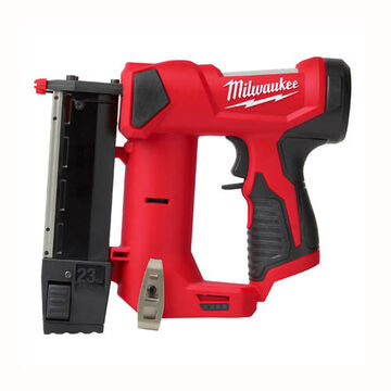 Cordless Gauge Pin Nailer, Plastic, Adhesive Strip Collation, 12 VDC, M12™ REDLITHIUM™ CP1.5, D-Handle, 2.6 in wd, 7.7 in ht