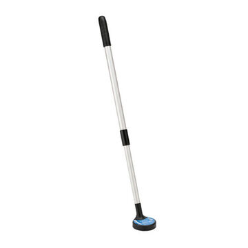 Clean Sweeper Magnetic, Handle Aluminum, 3.5 In Dia, 26.5 In Lg, 40 In Lg Handle