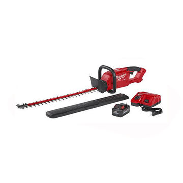 Hedge Trimmer Kit, Handle Plastic, Double-Sided Blade, 18 V Electric Engine, 1 gal Fual Tank