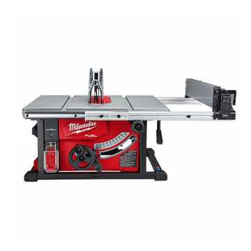 Scie à table portative, métal, lame de 8-1/4 pouce de diamètre, arbre de 5/8 pouce, 6300 rpm, inclinaison de 0 à 45 degrés, 18 VDC, 22-1/2 pouce wd, 12 pouce ht