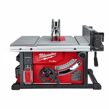 Table Saw Kit Portable, Metal, 8-1/4 In Dia Blade, 5/8 In Arbor, 6300 Rpm, 22-1/2 In Wd, 17-3/4 In Lg Table, 18 Vdc, 22-1/2 In Wd, 12 In Ht