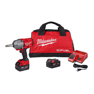 Anvil Controlled Torque Impact Wrench Tool Kit, 1/2 in Square Drive, 750 ft-lb