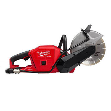 Cut-Off Cordless Circular Saw, Lithium-Ion Battery, 5000mAh, 9 in Blade, 7/8 in Arbor/Shank, 6600 RPM Speed, Flush Handle