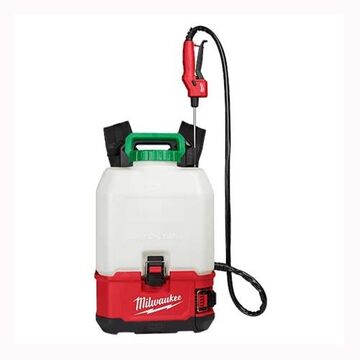 Backpack Sprayer Kit, Tank HDPE, 10 in lg, 21-3/4 in ht, 4-1/2 in Opening, 4 gal, 120 psi