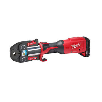 Cordless Standard Press Tool Kit, Plastic, Lithium-Ion, 2 Ah Battery, 1/2 to 4 in Capacity, With Streamline™ ACR Jaw