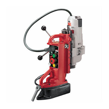 Adjustable Position Electromagnetic Drill Press, 120 VAC, 12.5 A, 250 to 500 rpm Speed, #3 MT Chuck