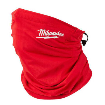 Performance Neck Gaiter, Nylon, Spandex, One Size, Red