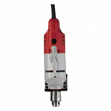 Keyed Electromagnetic Drill Press Motor, Metal, 120 VAC, 11.5 A, 600 rpm No Load, 1-1/2 in Drill Capacity, Black, Gray, Red