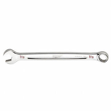 Wrench Combination, 7/16 In Opening, Vanadium Steel