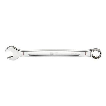 Wrench Corrosion-resistant Combination, Vanadium Steel, 1 In Size, Standard, 12-point, 15 Deg Offset, 15 Deg Head, 13-3/8 In Oal