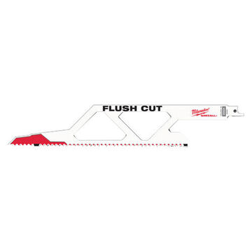 Tapered Back Reciprocating Saw Blade, 5 TPI, 2-1/8 in wd x 12 in lg x 0.2 in thk, Bi-Metal