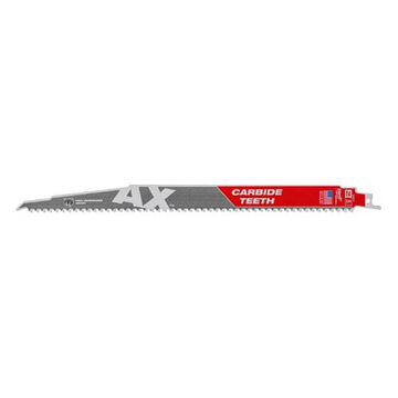 Blade Thin Kerf Reciprocating Saw, 5 Tpi, 1 In Wd X 12 In Lg X 0.05 In Thk, Bi-metal