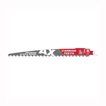 Blade Solid Head Reciprocating Saw, 3 Tpi, 1/2 In Wd X 9 In Lg X 0.05 In Thk, Bi-metal