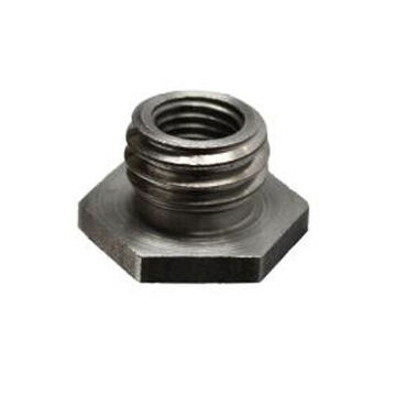 Angle Grinder Adapter, Steel, Black, 0.88 in lg