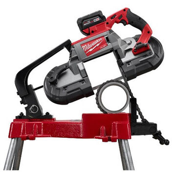 Table Portable Band Saw, Black, Red, 12-19/50 In Wd, 24 In Ht,7 In Dp