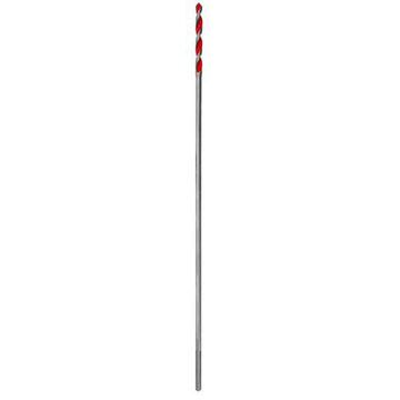 Bit Extra Length Heavy-duty Bellhanger, Hss, 3/16 In Dia, 3-flat/round, 3/16 In Shank, 18 In Oal