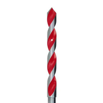 Bit Extra Length Heavy-duty Bellhanger, Hss, 5/16 In Dia, 3-flat/round, 5/16 In Shank, 18 In Oal
