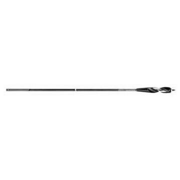 Cable Bit Heavy-duty, Hss Material, Right-hand Cut, 3/16 In 3-flat, 72 In Oal, 1/2 In Dia