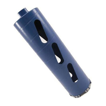 Drill Bit Dry Core, 10 In Lg Flute, 2-1/2 In Dia, 10 In Cut Dp, 10 In Oal