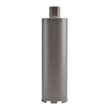 Drill Bit Dry Core, Cutting Edge Diamond Grit, 13 In Lg Flute, 3 In Dia, 13 In Cut Dp, 15-3/4 In Oal