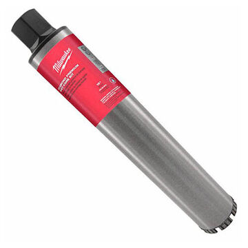 Bit Premium Wet Core, 12 In Dia X 15 In Lg, 1-1/4in Shank, Diamond-tipped