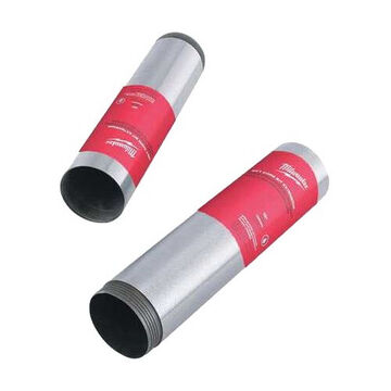 Extension Diamond Wet Core Bit, Steel, 12 In Lg, For 2-1/2 In Core Dia, 2-1/2 In Extension Shank Core Bit
