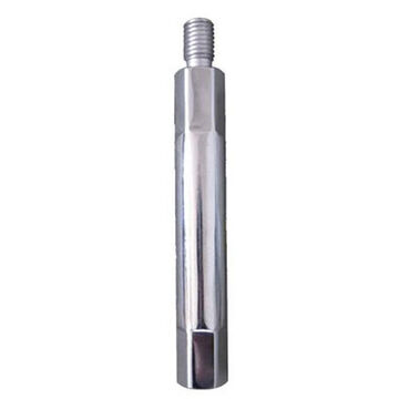 Core Bit Extension, Steel, 6 in lg