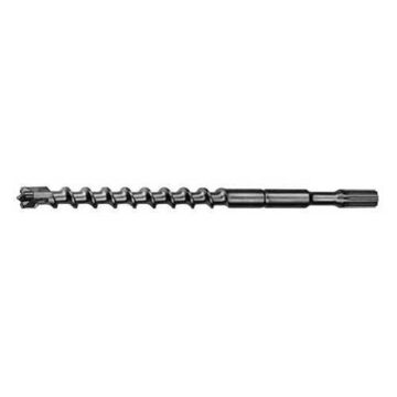 4-Cutter Rotary Hammer Drill Bit, 5/8 in Dia x 27 in lg, 3/4 in, Carbide Tip