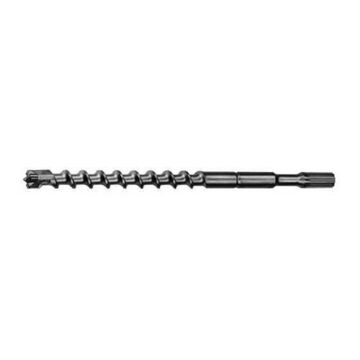 4-Cutter Rotary Hammer Drill Bit, 11/16 in Dia x 16 in lg, 3/4 in Shank, Carbide Tip