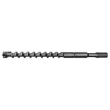 Drill Bit 4-cutter Rotary Hammer, 7/8 In Dia X 22 In Lg, 3/4 In Shank, Carbide Tip