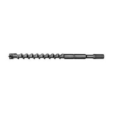 Drill Bit 4-cutter Rotary Hammer, 1 In Dia X 16 In Lg, 3/4 In Shank, Carbide Tip