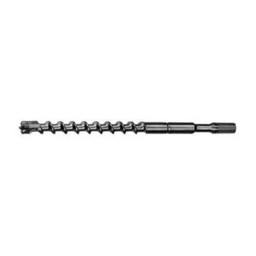 4-Cutter Rotary Hammer Drill Bit, 1 in Dia x 16 in lg, 3/4 in Shank, Carbide Tip