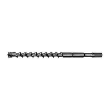 Drill Bit 4-cutter Rotary Hammer, 1 In Dia X 36 In Lg, 3/4 In Shank, Carbide Tip