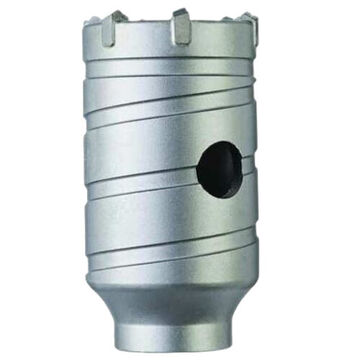Core Bit 2-piece, 1-3/8 In Dia X 2 In Lg, 1-3/8 In Shank, Carbide