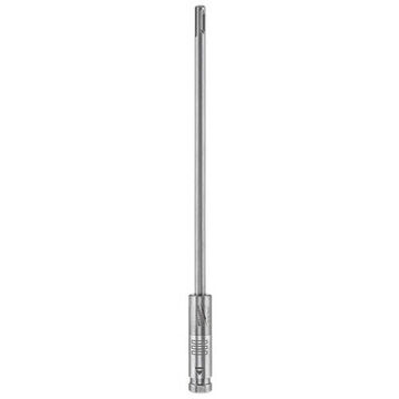 SDS Plus Drill Bit Extension, 7/8 in Shank, 12 in lg, Steel