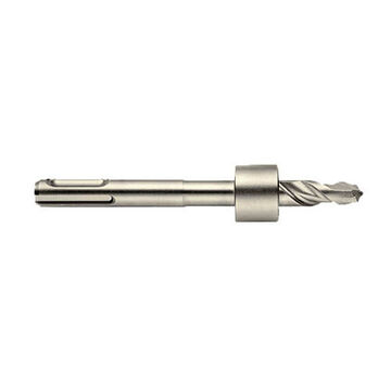 Drill Bit 4-cutter Rotary Stop Hammer, 1/2 In Dia X 4-1/4 In Lg, 25/64 In, Carbide Tip