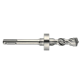 Drill Bit 4-cutter Rotary Stop Hammer, 5/8 In Dia X 5-1/2 In Lg, 25/64 In, Carbide Tip