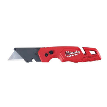 Knife Folding Utility, 1-1/4 In Lg, 1.03 In Wd, Stainless Steel