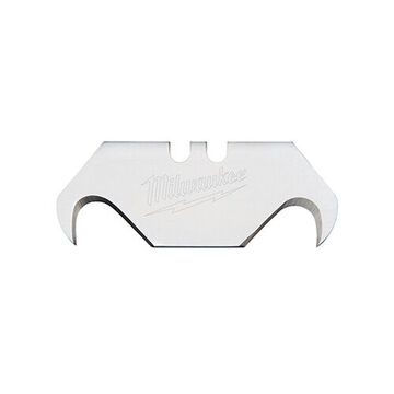 General-Purpose Utility Knife Blade, Micro Carbide Metal, 3/4 in wd, 0.03125 in thk, 5/Pack Hook